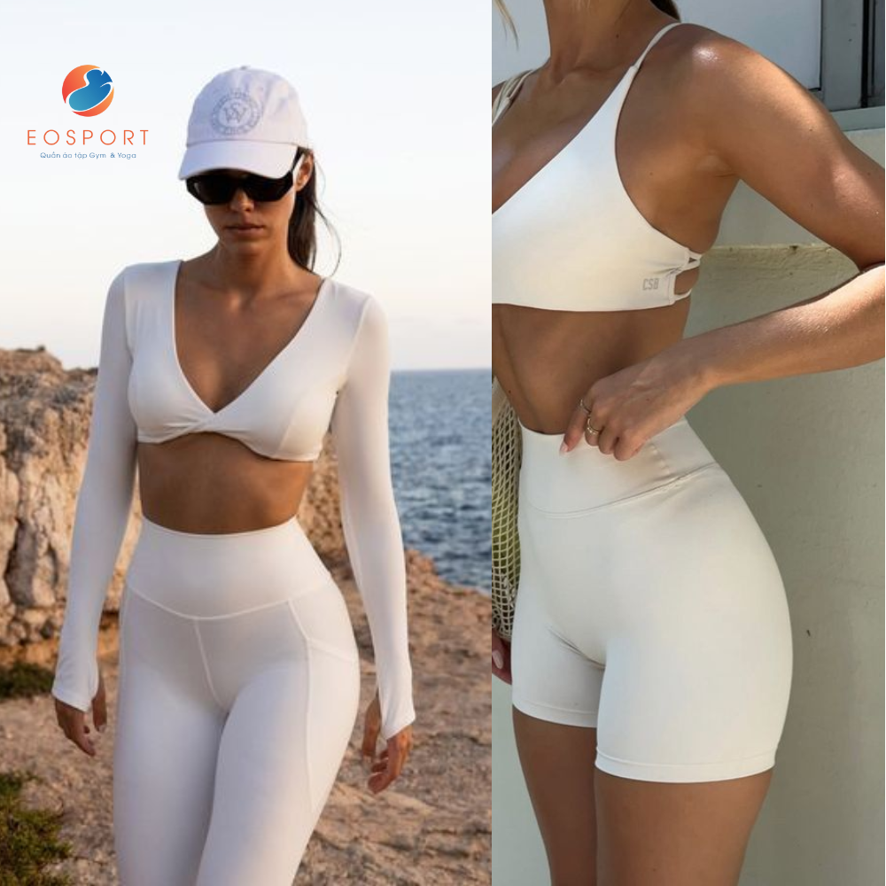 Xưởng may quần legging thể thao nữ chất lượng tại TPHCM - Eosport.vn