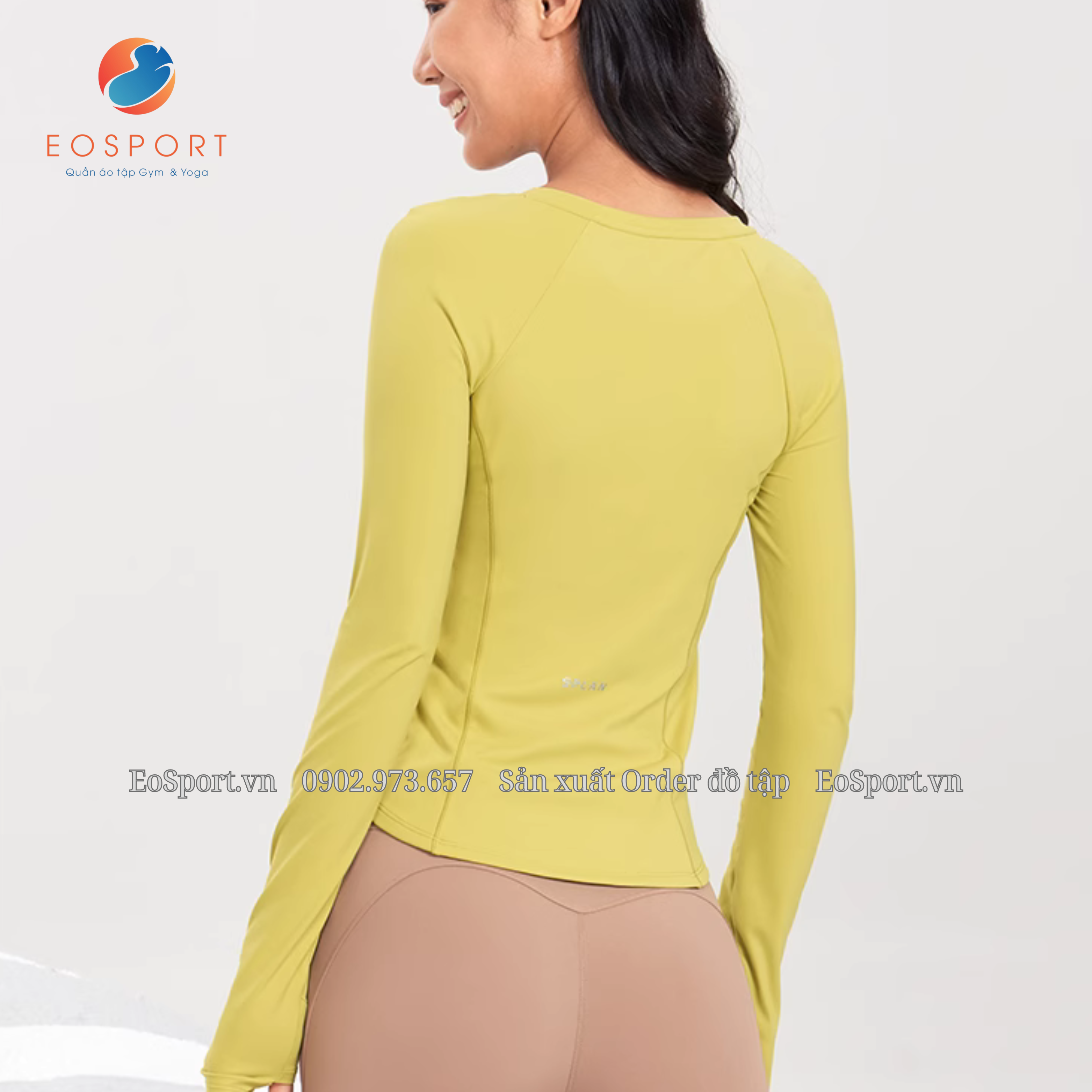 Áo thể thao tay dài hãng SPLAN chất mát mịn
