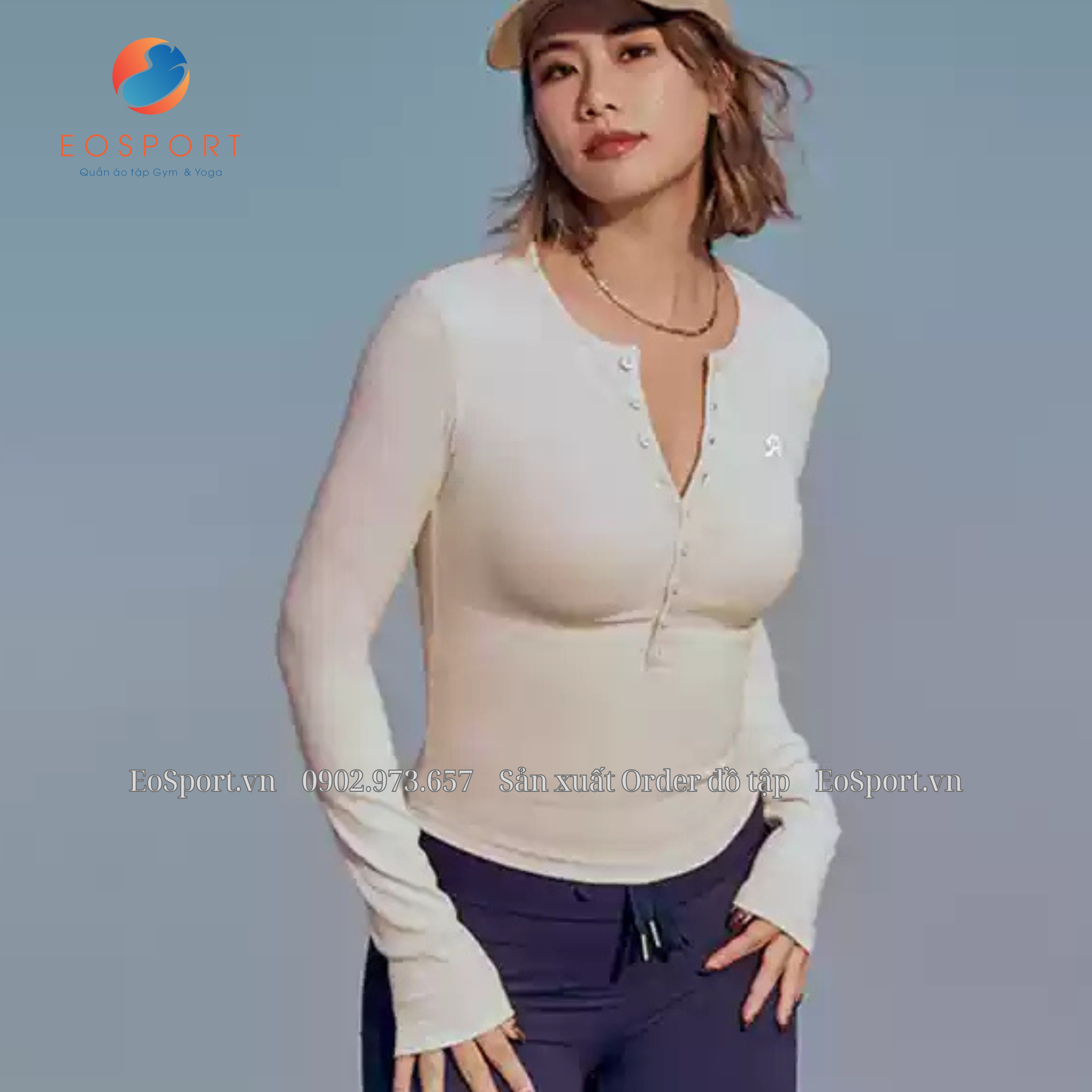 Áo tay dài thu đông hãng AlphaGym đẹp