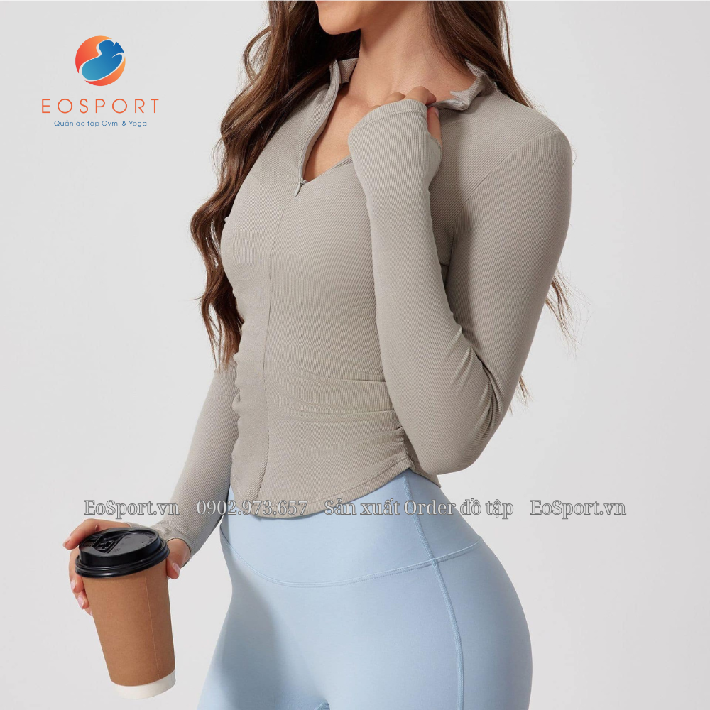 Áo tay dài ôm body đẹp - EOSPORT