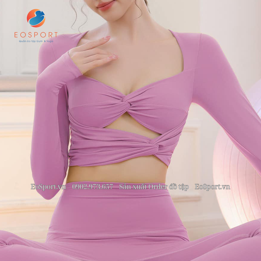 Set yoga thiết kế đẹp mắt EOSPORT
