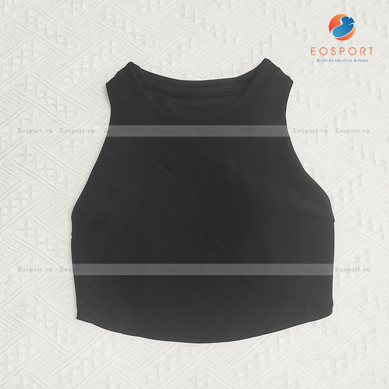 Áo Tập Gym Yoga Vải Gân Sọc