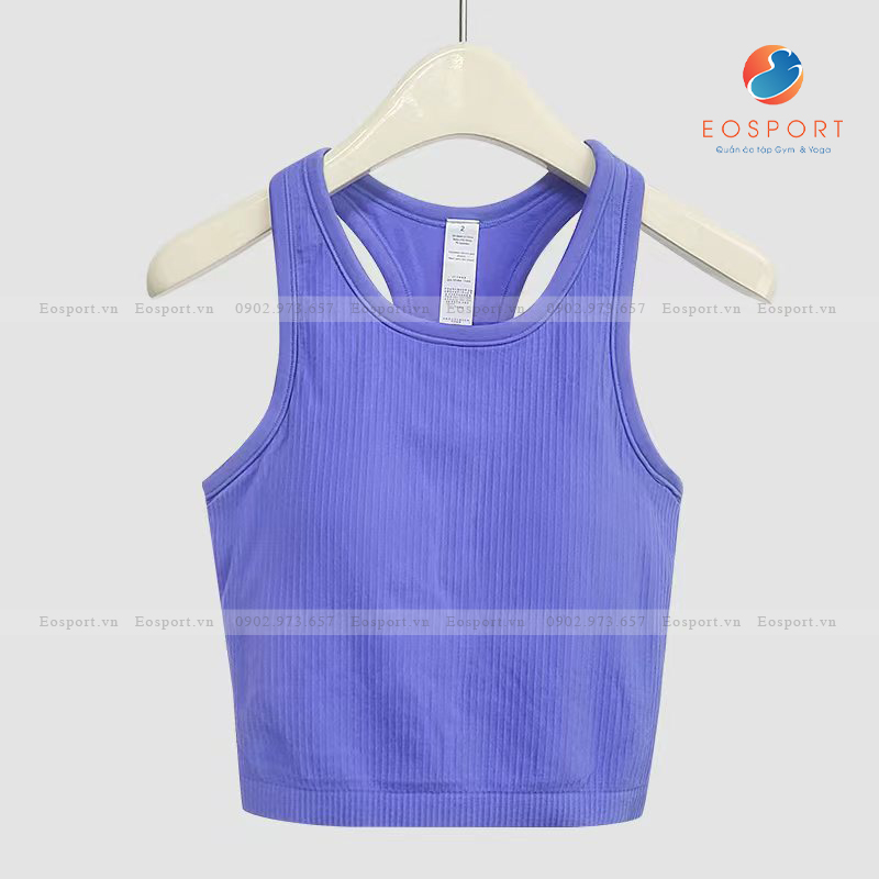 Áo tập Yoga Có Đệm Thoáng Khí Nhanh Khô Cao Cấp