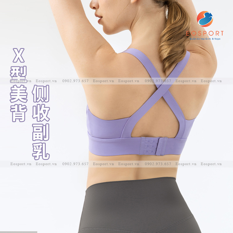 Áo Ba Lổ Tập Gym Yoga Nữ Ôm Body