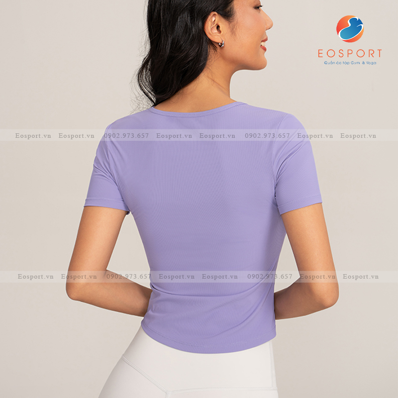 Áo Ngắn Tay Tập Gym Cao Cấp