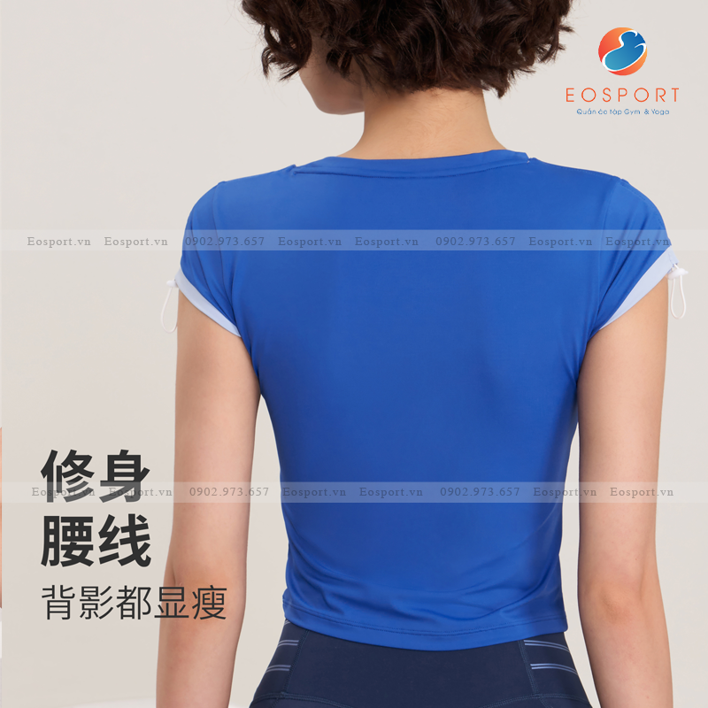 Áo Tập Gym Yoga Tay Ngắn