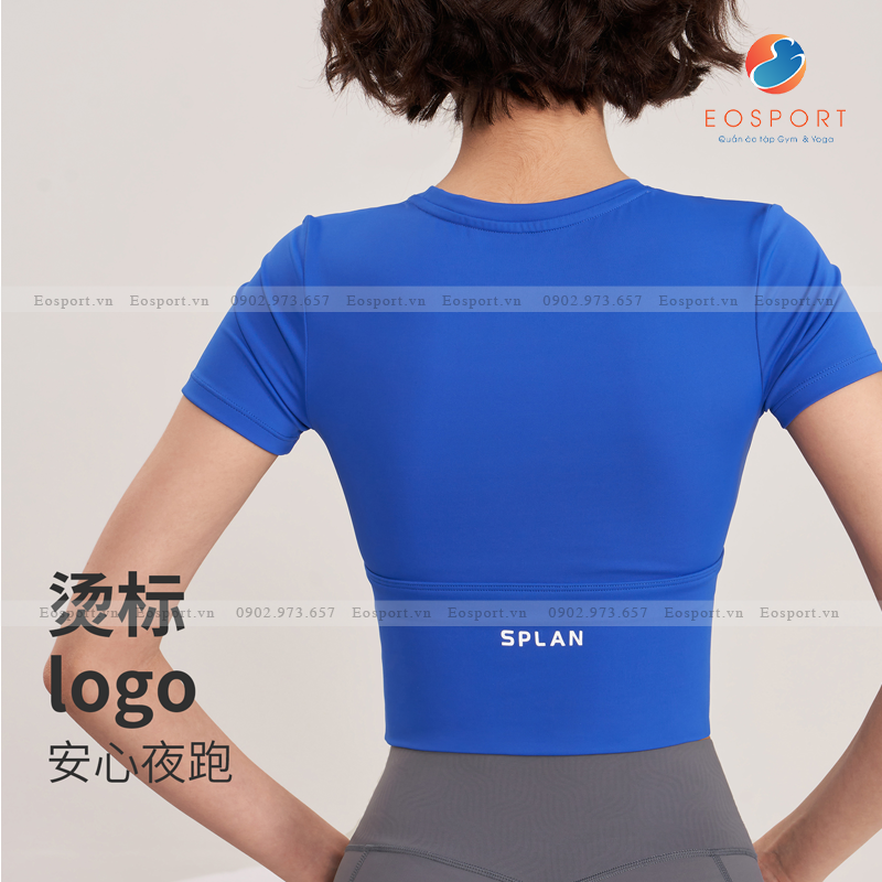 Áo Tập Gym Yoga Tay Ngắn Cao Cấp