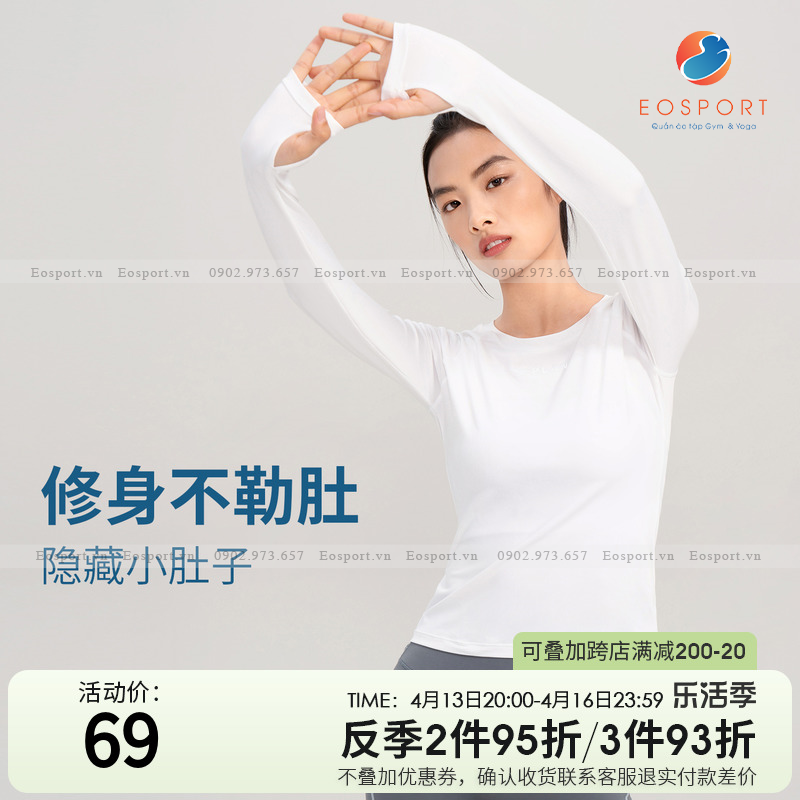 Áo Yoga Tay Dài Cao Cấp