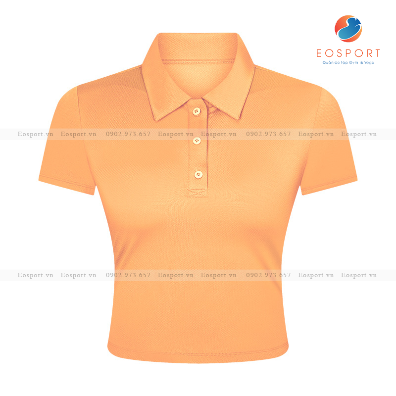 Áo Thun Thể Thao Tay Ngắn Có Cổ