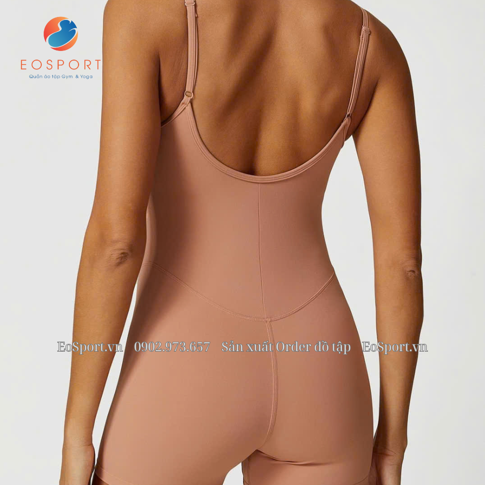 Jumpsuit Yoga hai dây gợi cảm - EO SPORT