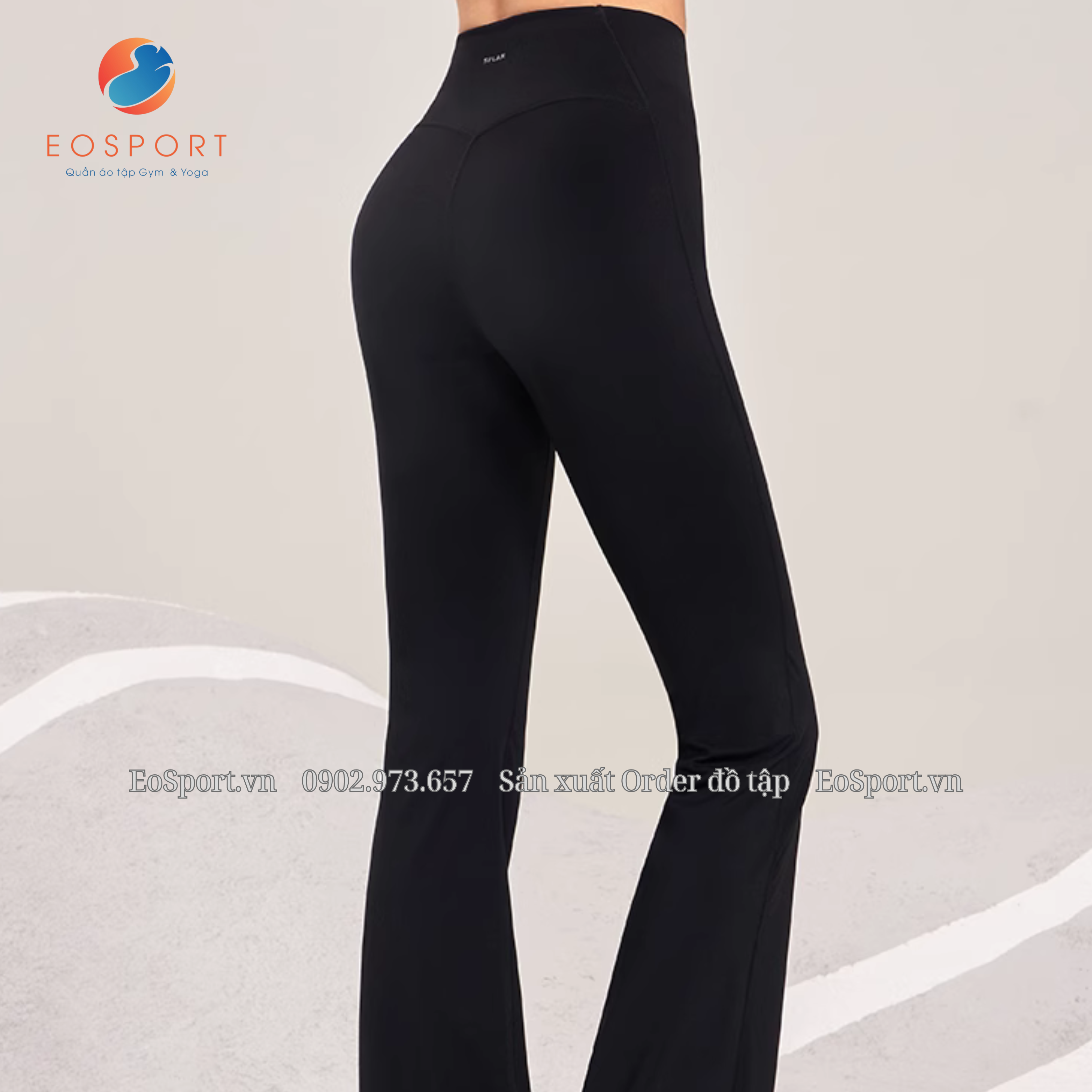 Quần ống loe yoga hãng SPLAN