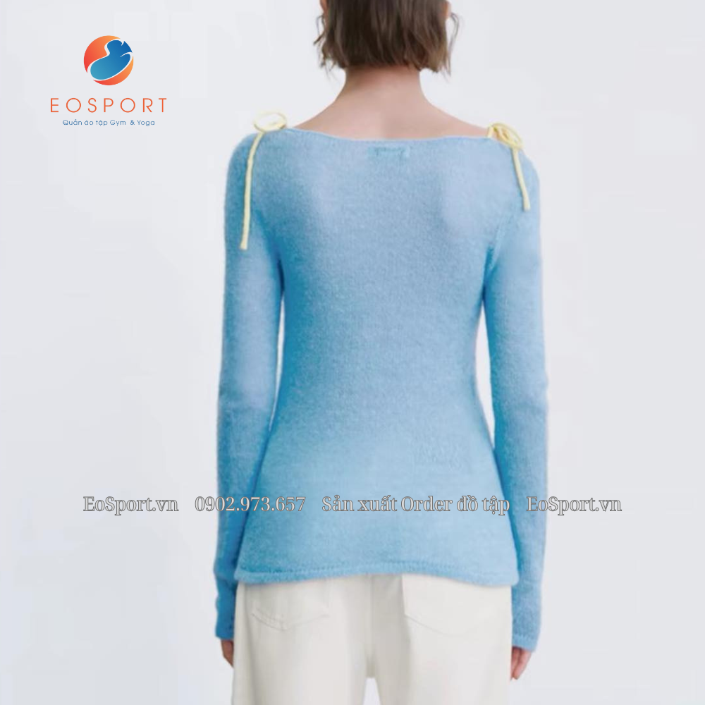 Áo tank len dài tay dễ phối đồ - EOSPORT