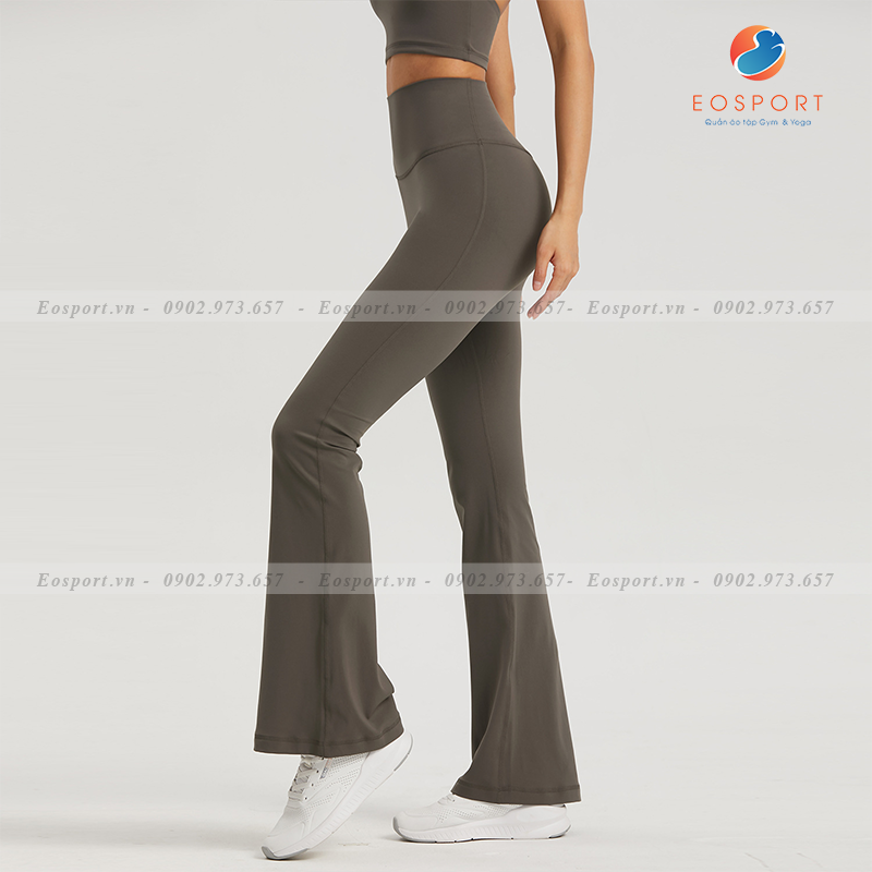 Quần Leggings Cạp Cao Ôm Bụng Chất Siêu Đàn Hồi