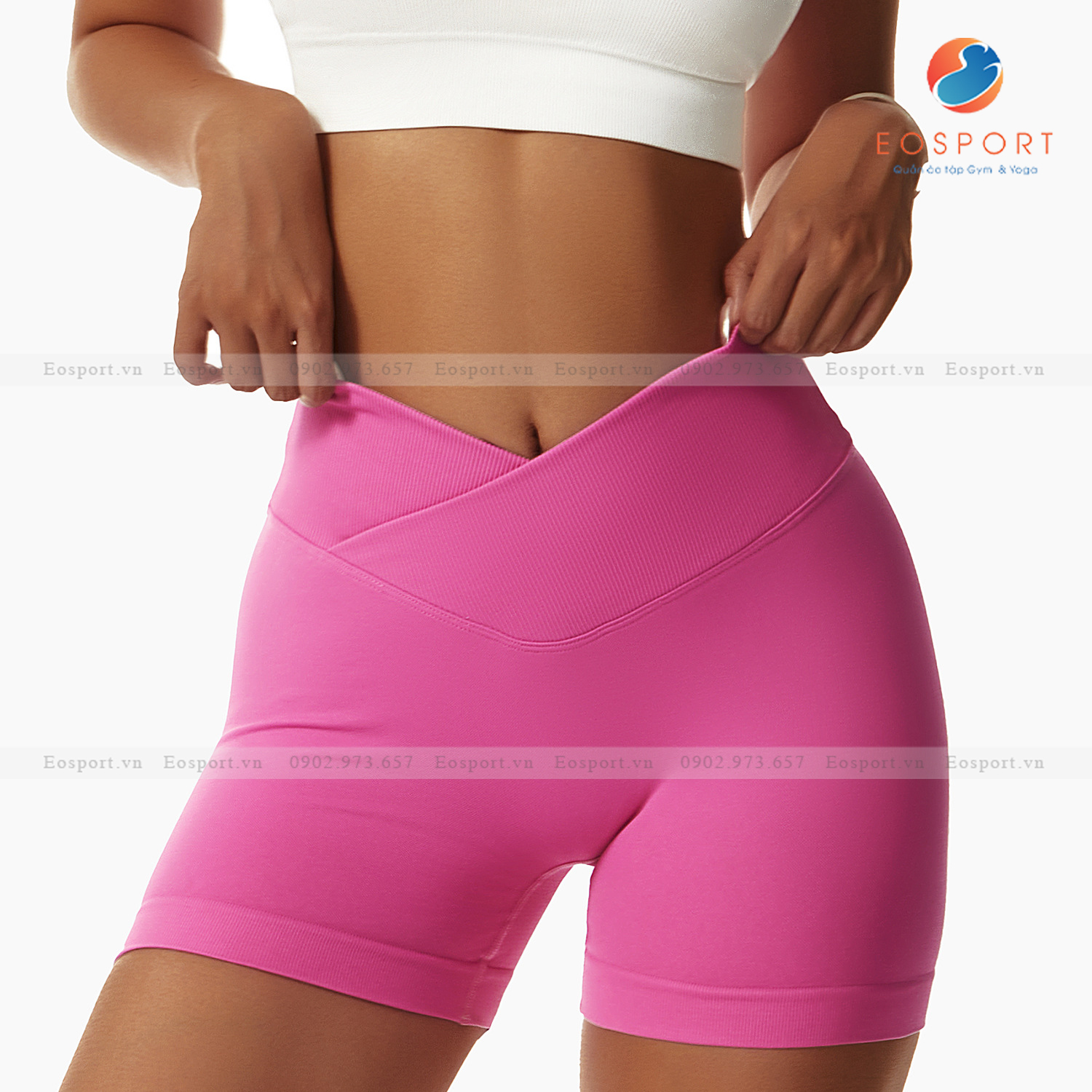 Quần Đùi Ngắn Gân Tăm Lulu Cao Cấp Gym YoGa