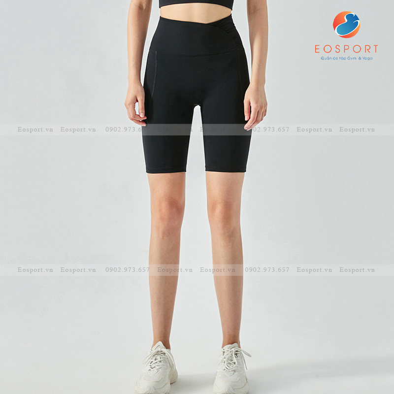 Quần Đùi Tập Gym Yoga Cap Cấp