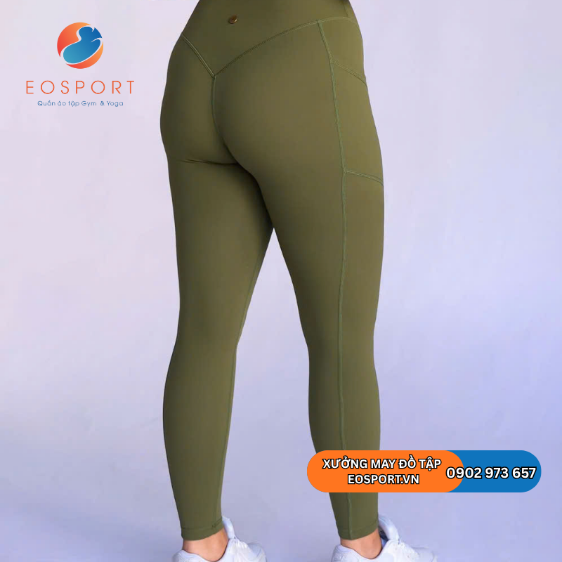 Quần Legging Nữ Yoga Có Túi - EOSPORT.VN