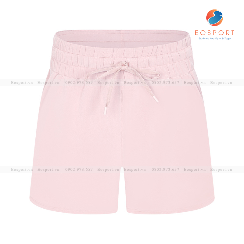 Quần Short Thể Thao Nữ 2 Lớp Eo Sport
