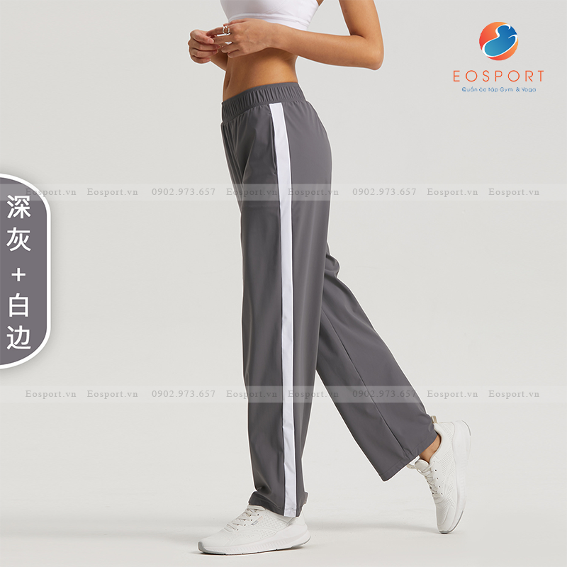 Quần Leggings Cạp Cao Ôm Bụng Chất Siêu Đàn Hồi