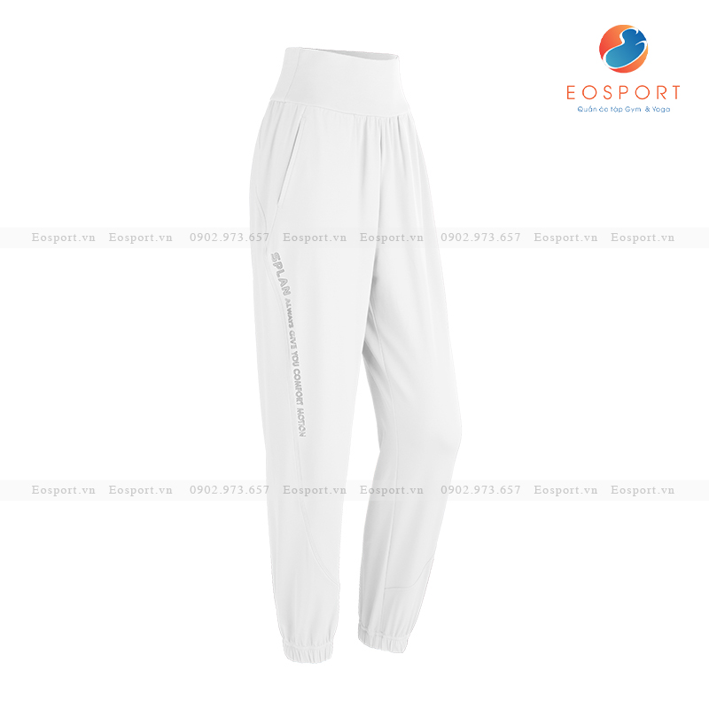 Quần Jogger Nữ Thể Thao Chất Thun Dù Si Giãn Cao Cấp
