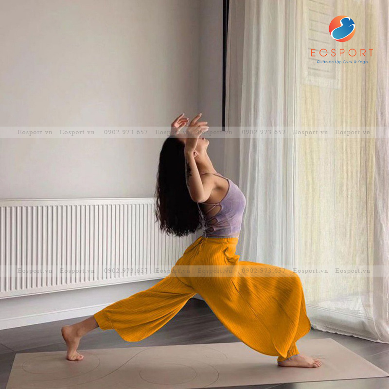 Quần Jogger Nữ Thể Thao Chất Thun Dù Si Giãn Cao Cấp