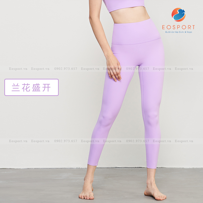 Quần Yoga Cạp Cao Tôn Dáng Siêu Đàn Hồi