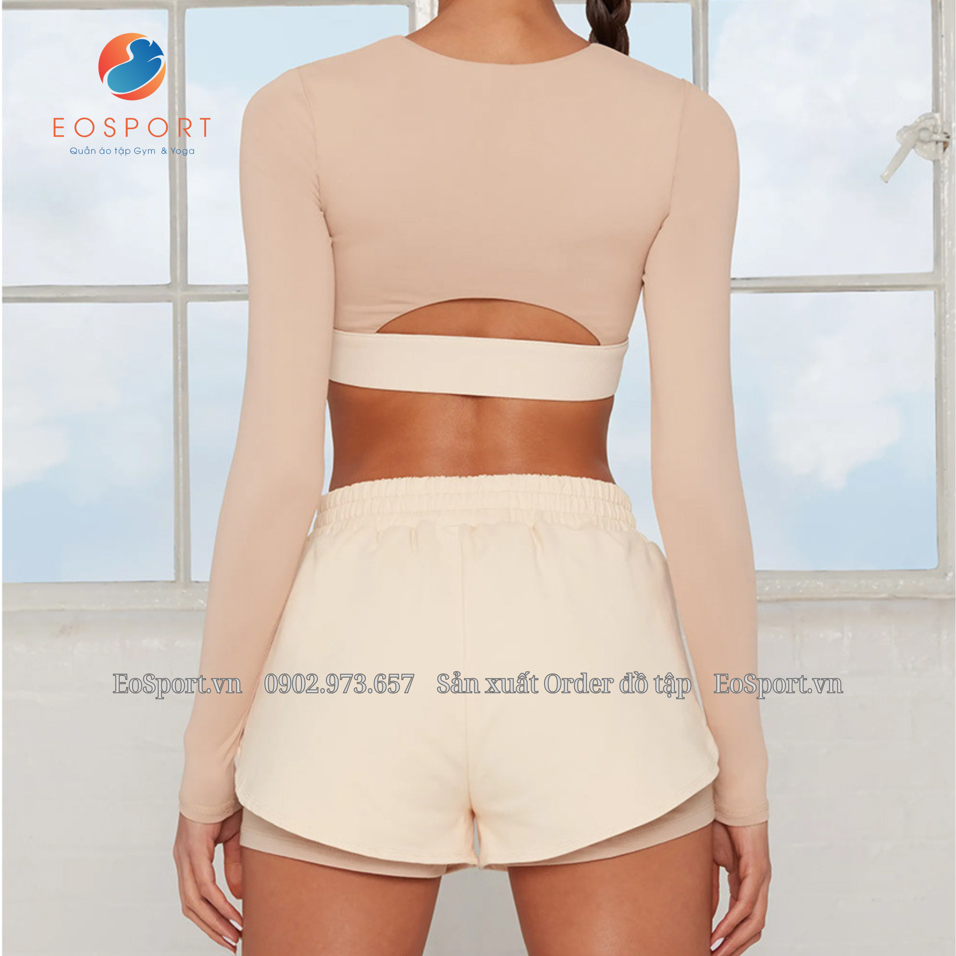 Set đùi thể thao tay dài đẹp EOSPORT