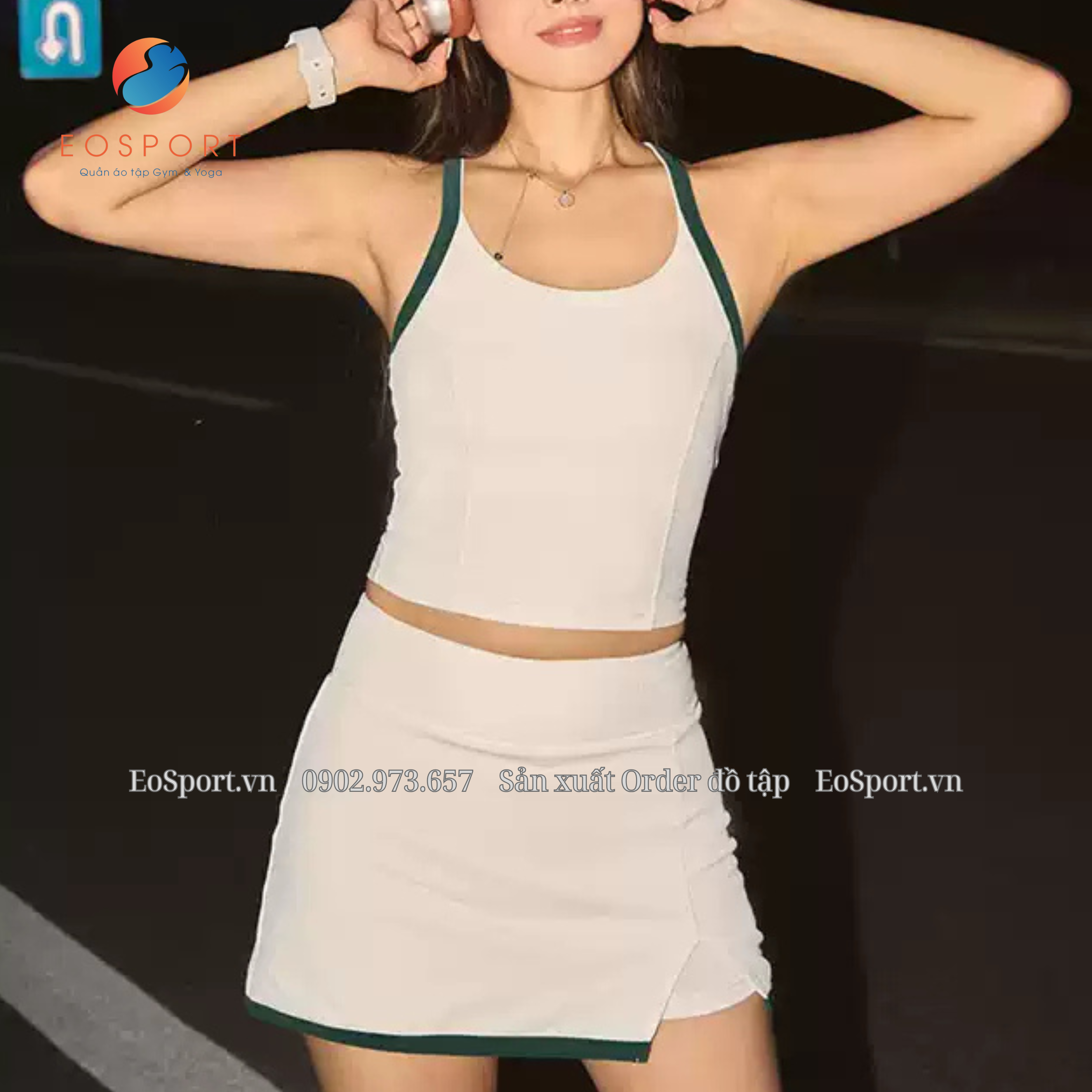 Set váy thể thao Pickeball hãng AlphaGym