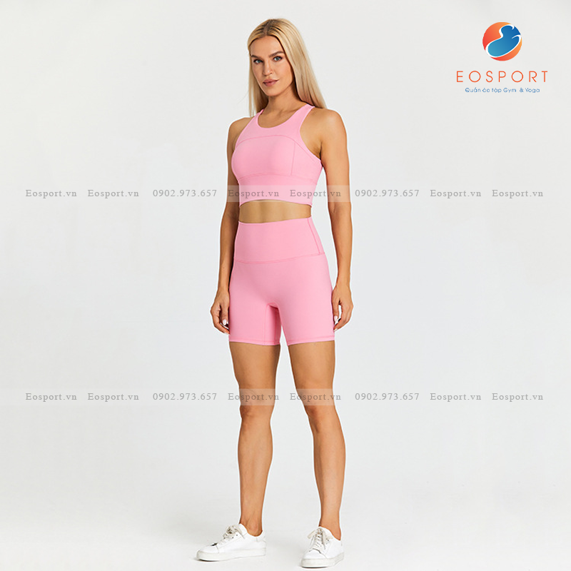 Sét Tập Gym Yoga Quần Ngắn Lulu Đẹp