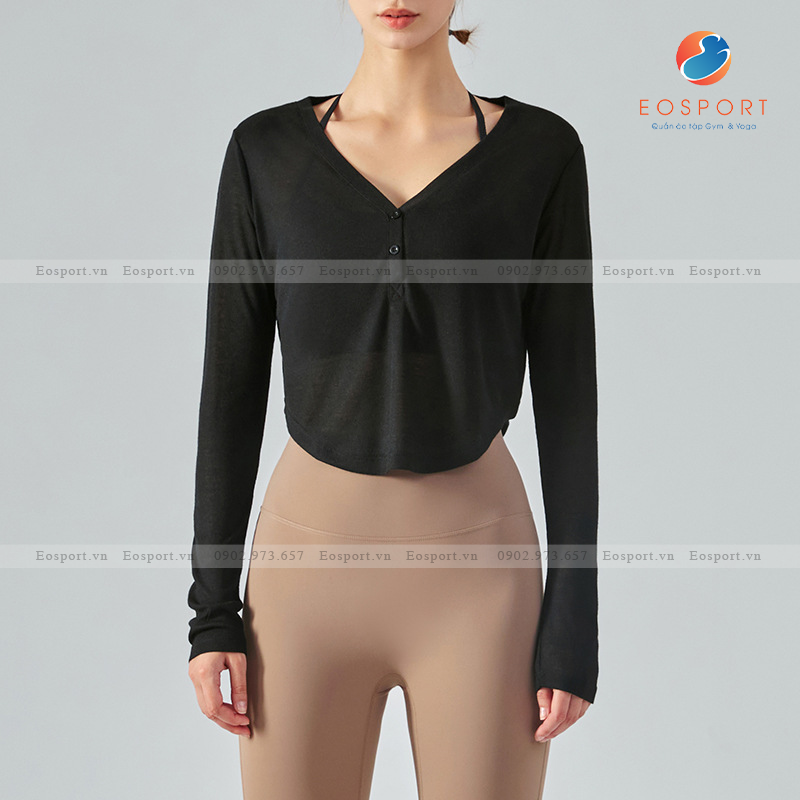 Áo Tank Tay Dài Thoáng Mát