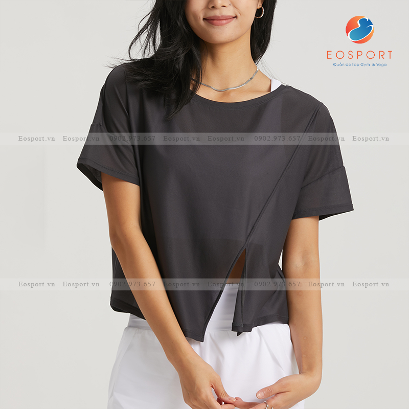 Áo Tank Nữ Thể Thao Thoáng Khí Eo Sport