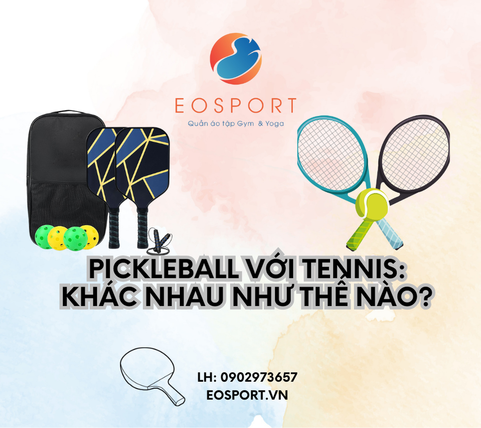 Pickleball với Tennis: Khác Nhau Như Thế Nào?