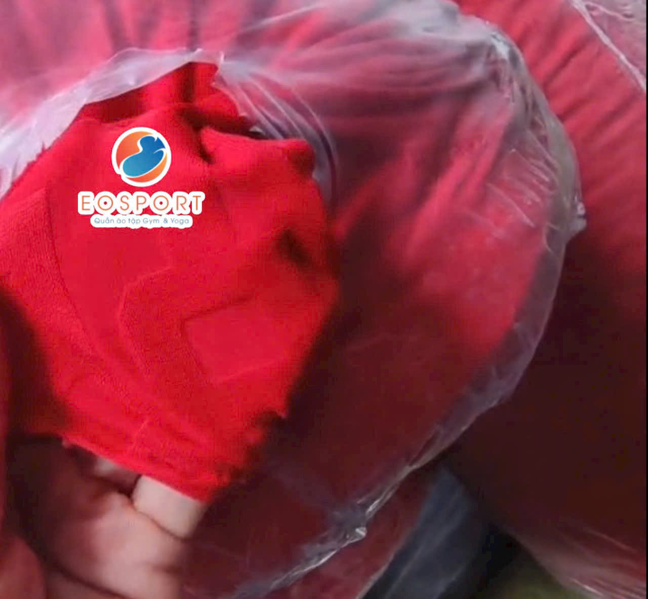 Sản Xuất Vải Dệt Yoga 3D Có Logo Brand