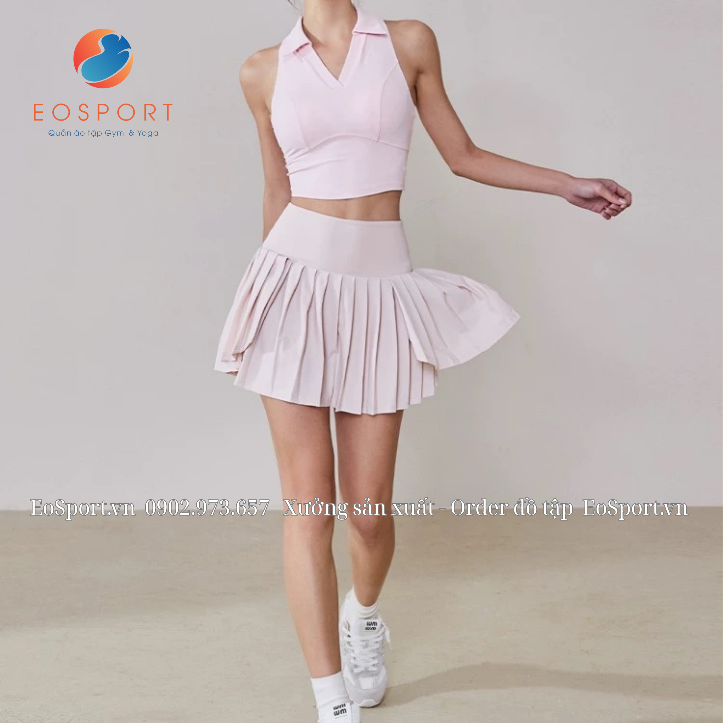 Chân Váy Tennis Thể Thao Xếp Ly| EOSPORT