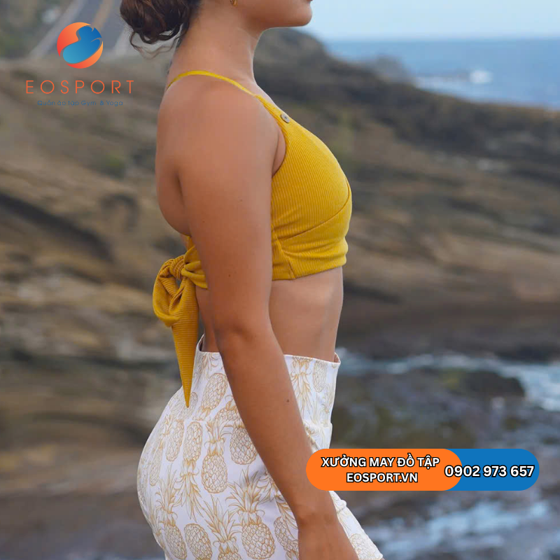 Bra Yoga Thắt Nơ Sau Thiết Kế Dễ Thương - EO SPORT