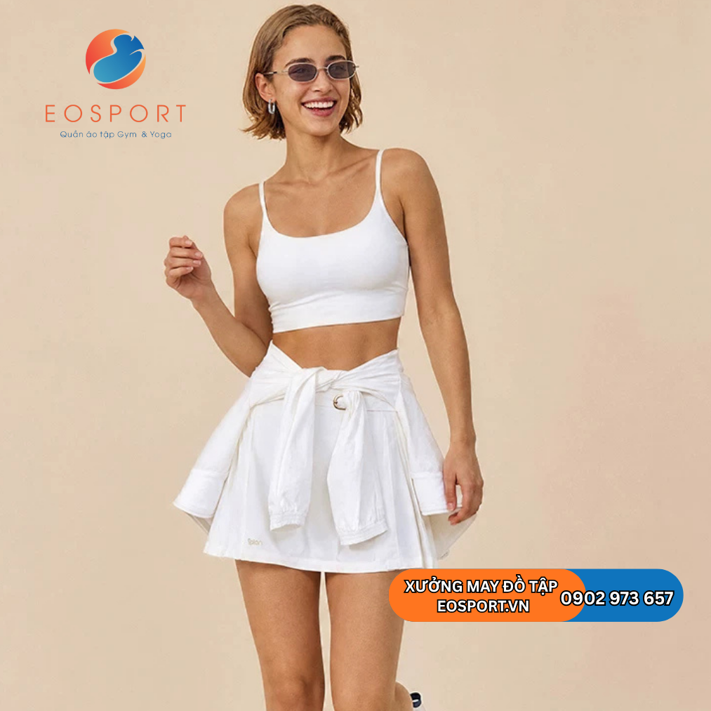 Chân Váy Tennis Nữ Dáng Chữ A Xếp Ly – Chân Váy Golf Thể Thao