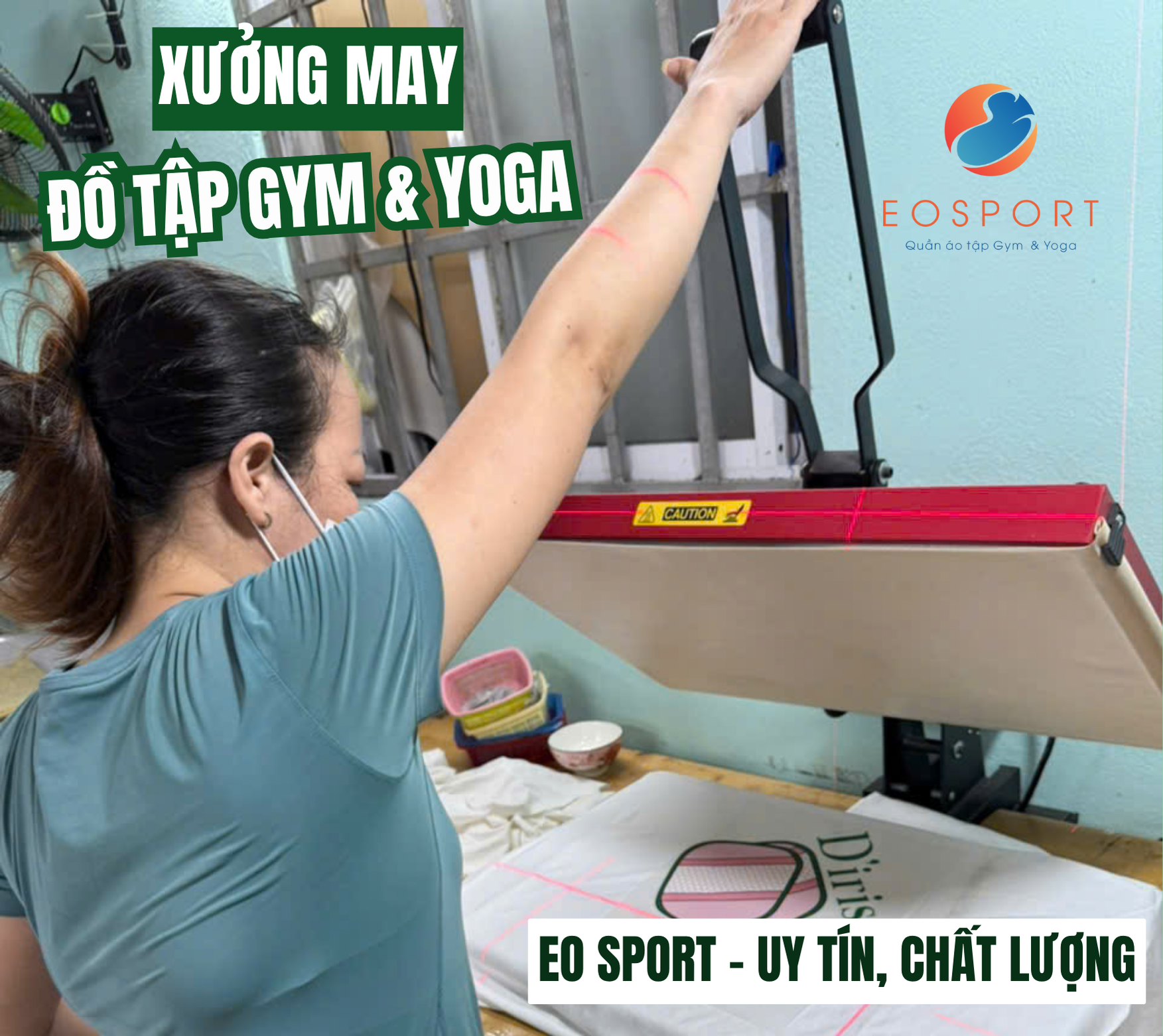 Xưởng may đồ tập Gym & Yoga uy tín, chất lượng – Giải pháp tối ưu cho thương hiệu và phòng tập