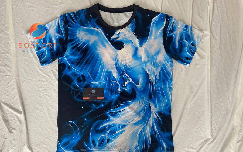 Áo thành phẩm đã được kiểm tra sau khi in chuyển nhiệt