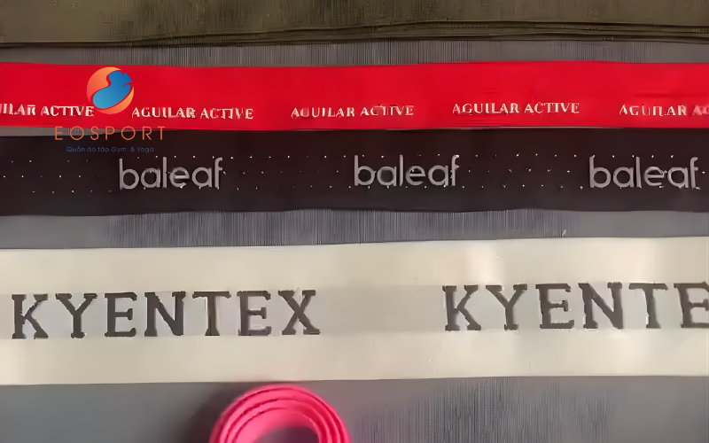 Các mẫu thun dệt kim thường gặp trong đồ thể thao 