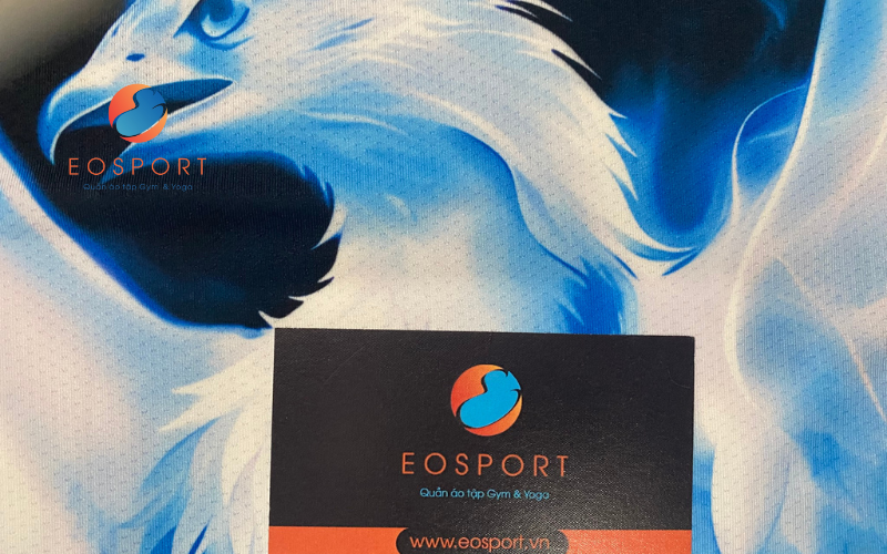 Cận cảnh hình ảnh được in chuyển nhiệt