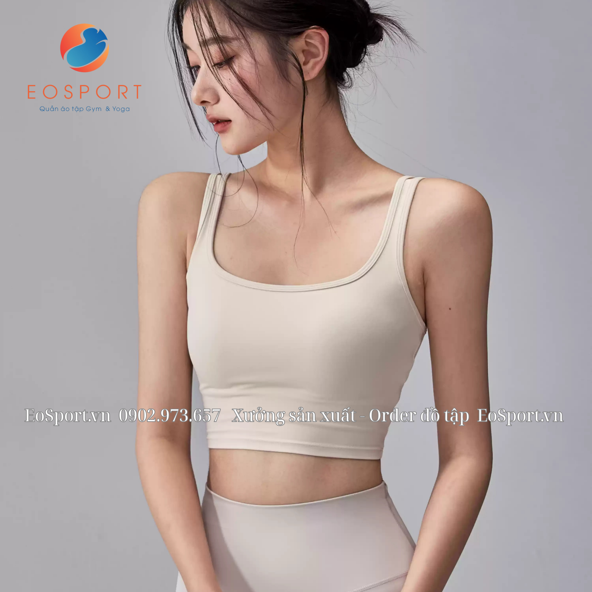 Áo Bra Thể Thao Hai Dây Ôm Lưng EoSport