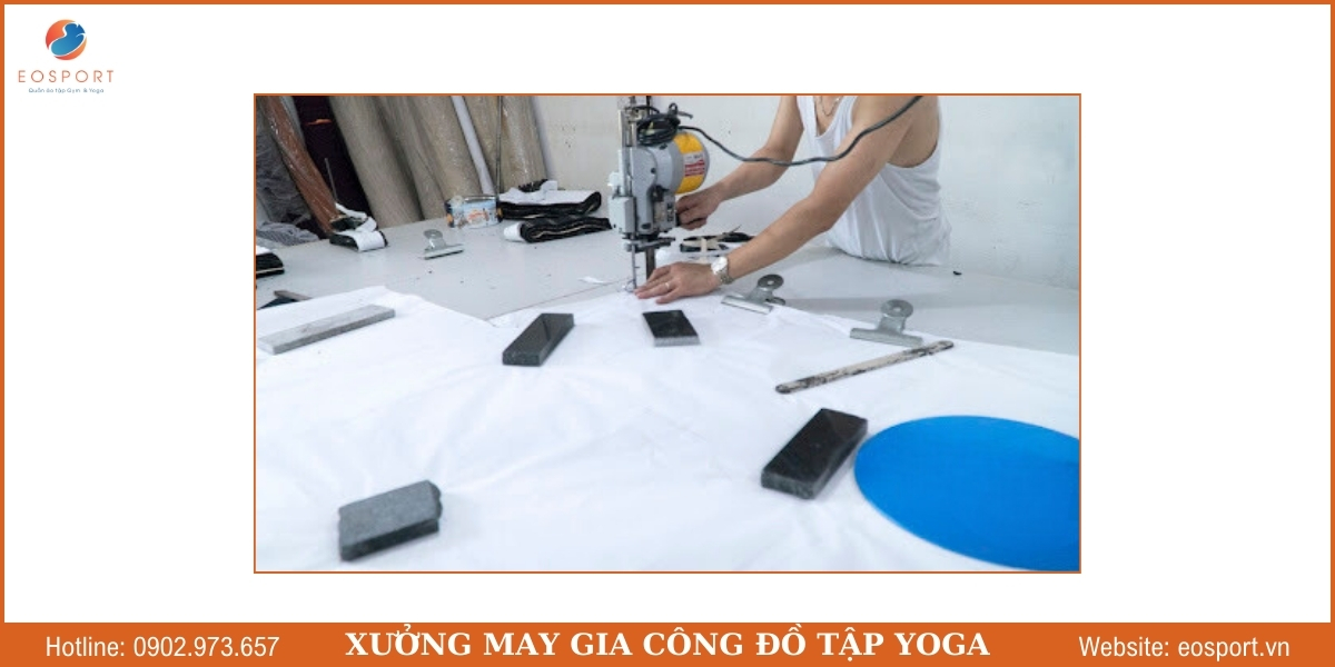 Dịch vụ may gia công đồ tập yoga tại eosport