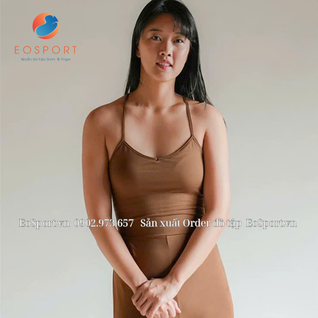 jumpsuit, lưng chéo, gym, yoga, Eosport