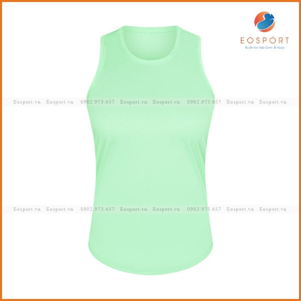 Các mẫu áo tanktop lưới thể thao phổ biến