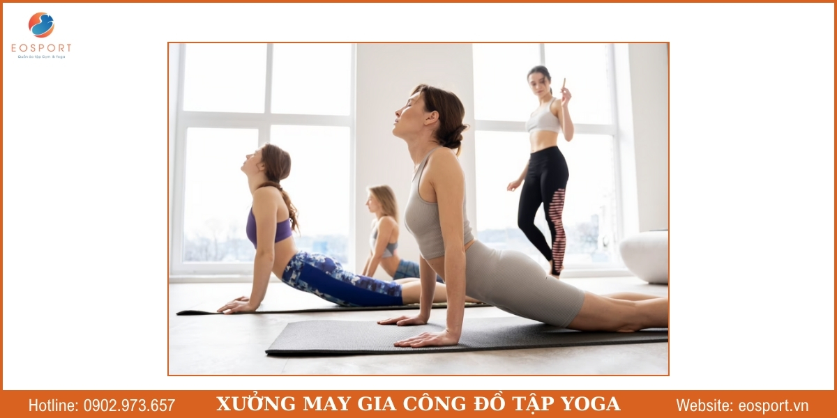 Lợi ích khi sử dụng dịch vụ may gia công đồ tập yoga