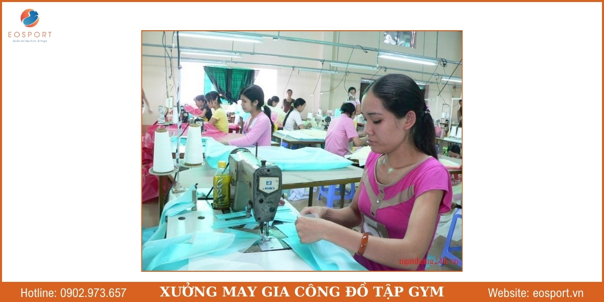 Những lưu ý khi chọn xưởng 2 may gia công đồ tập gym