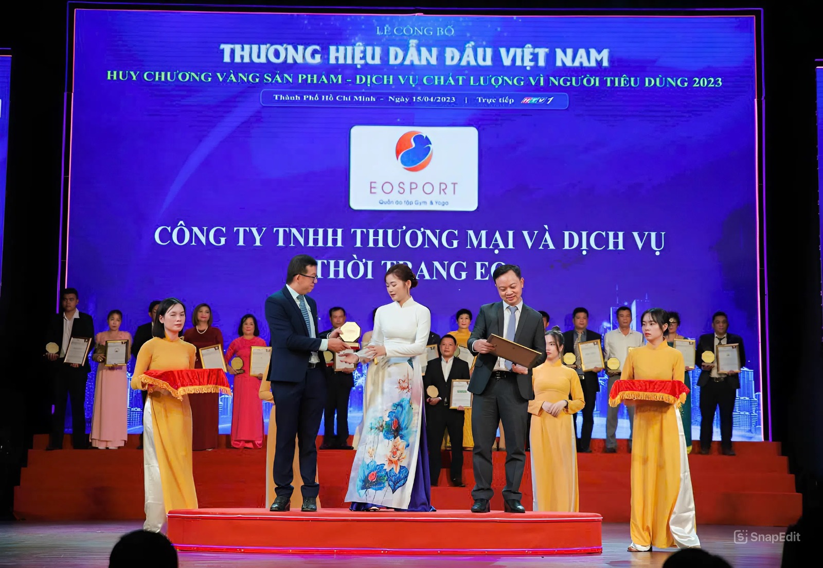 EOSPORT.VN vinh dự là thương hiệu chất lượng dịch vụ uy tín năm 2023